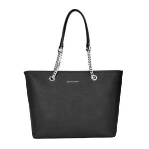 NWT Michael Kors jet set saffiano black Tote purse